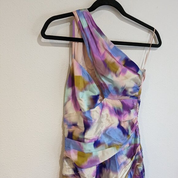 Nicholas Brielle Draped Asymmetric Gown - Picture 4 of 15